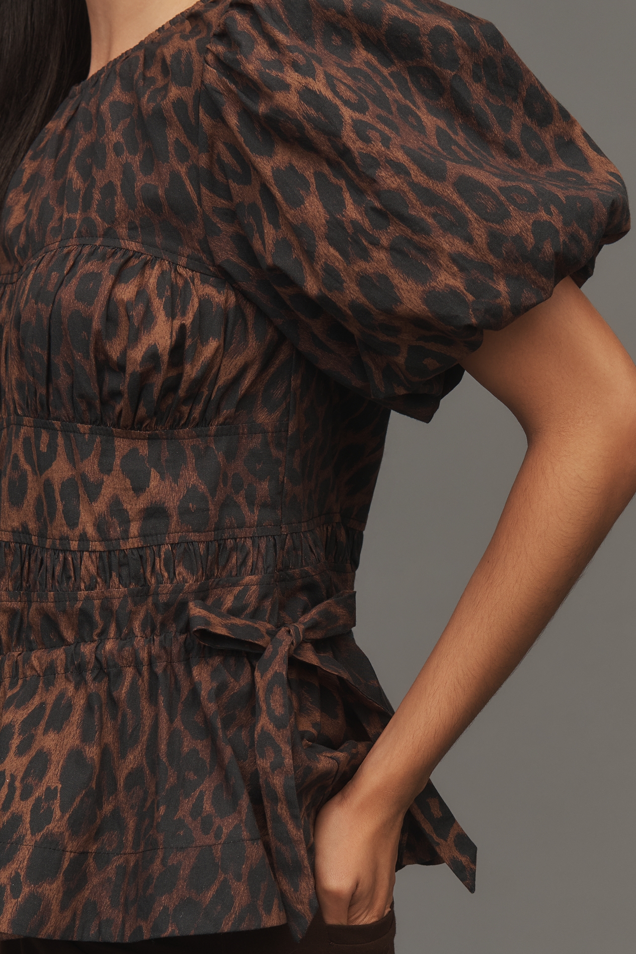 Damson Madder Hadley Short-Sleeve Blouse