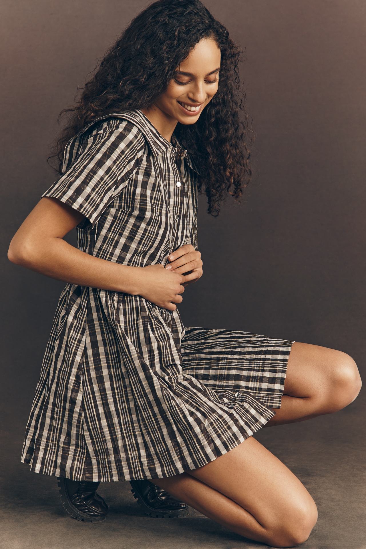 Damson Madder Miley Mini Dress