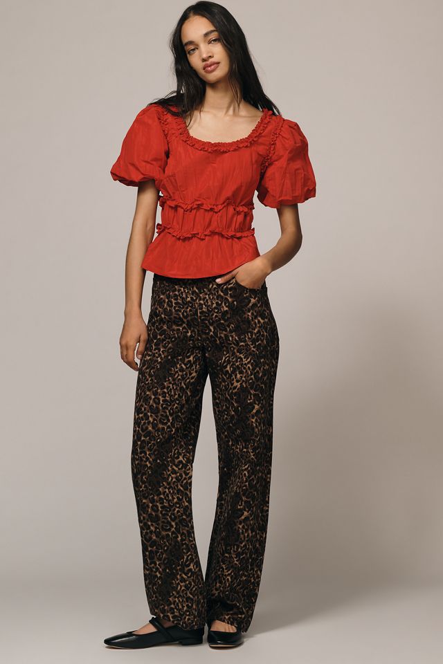 Damson Madder Everly Ruffle Blouse #3
