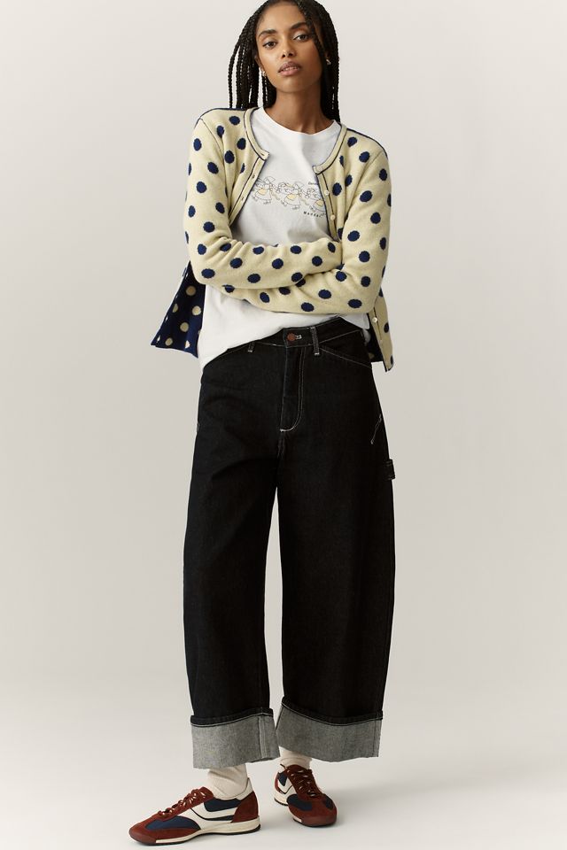 Damson Madder Tabitha Wool Reversible Cardigan Sweater | Anthropologie