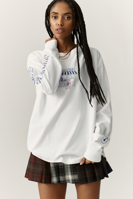 Damson Madder Deli Organic Cotton Long-Sleeve T-Shirt | Anthropologie