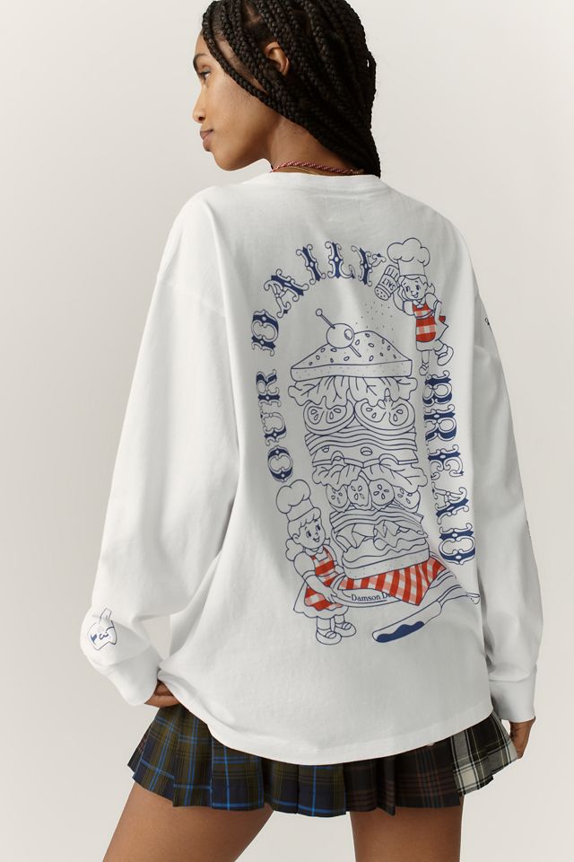 Damson Madder Deli Organic Cotton Long-Sleeve T-Shirt | Anthropologie