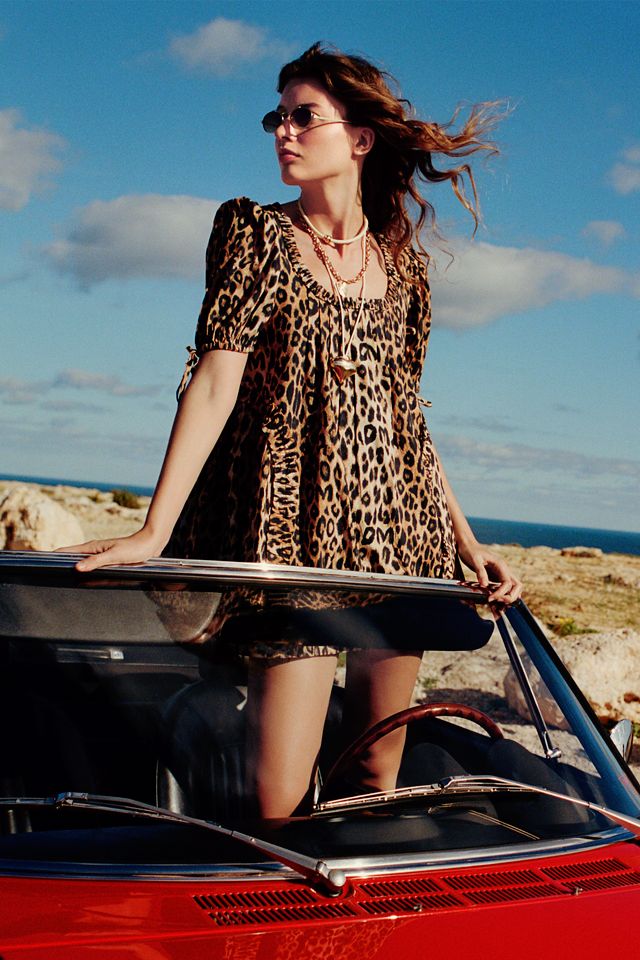 Damson Madder Meri Mini Dress | Anthropologie