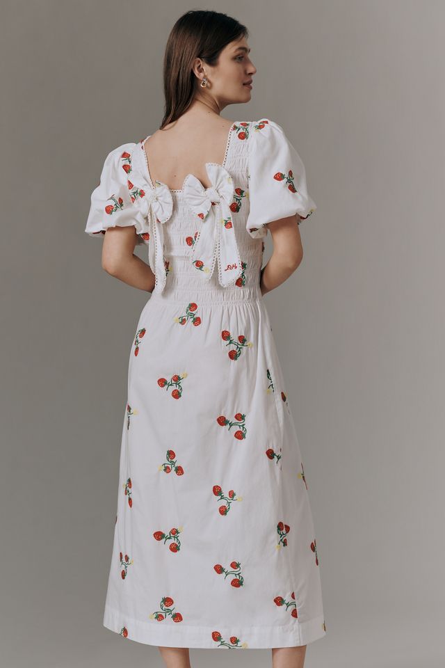 Damson Madder Lauren Midi Dress | Anthropologie