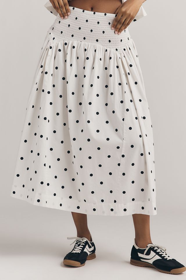 Damson Madder Layla Midi Skirt | Anthropologie