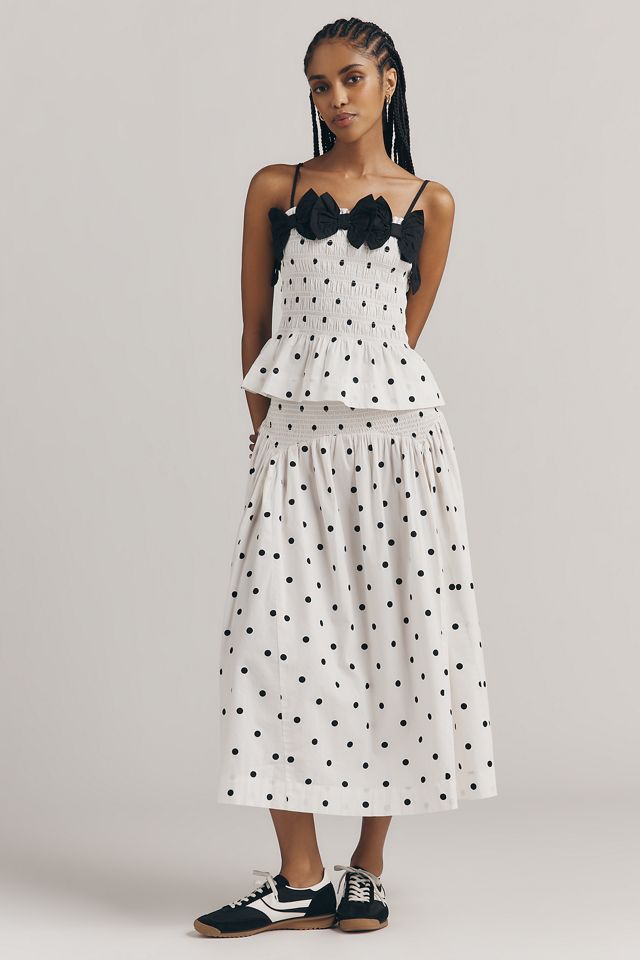 ミーア Damson Madder Layla Midi Skirt | Anthropologie