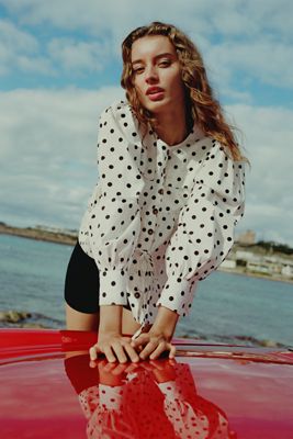 Damson Madder x Anthropologie Cherry Pie Graphic Tank Top