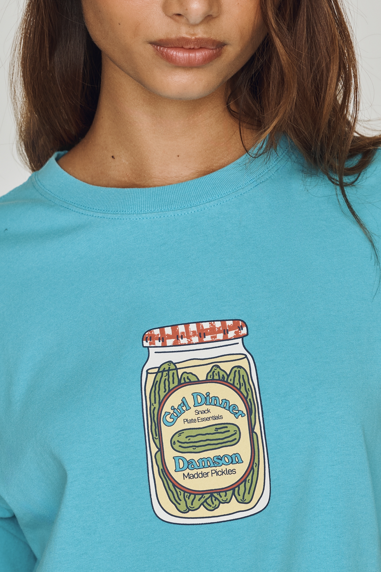 Damson Madder Snack Plate Cotton Graphic Tee
