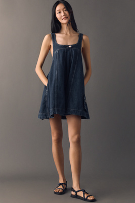 Damson Madder 100% Cotton Immy Mini Dress | Anthropologie
