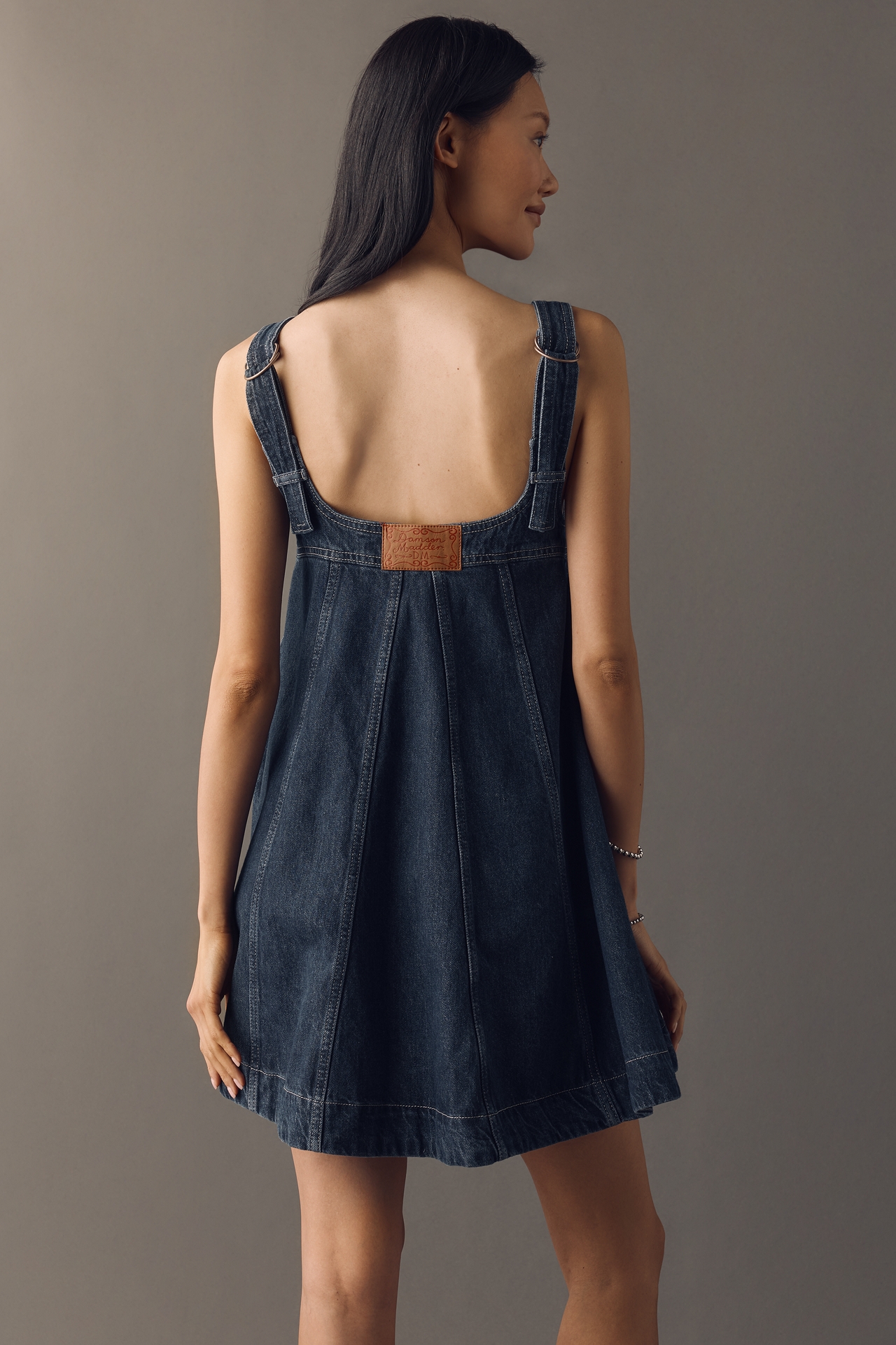 Damson Madder 100% Cotton Immy Mini Dress