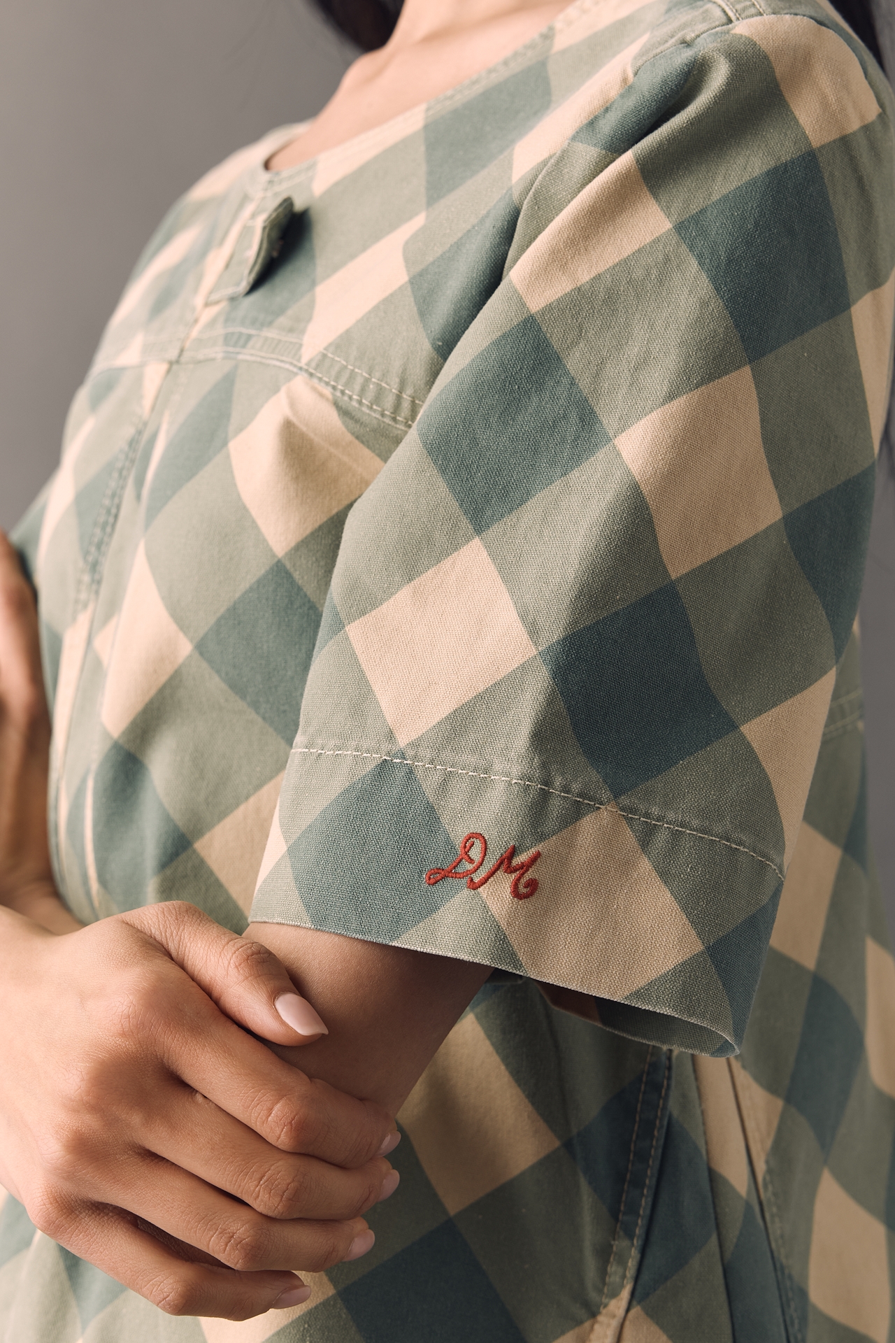 Damson Madder Bridget Organic Cotton Mini Dress