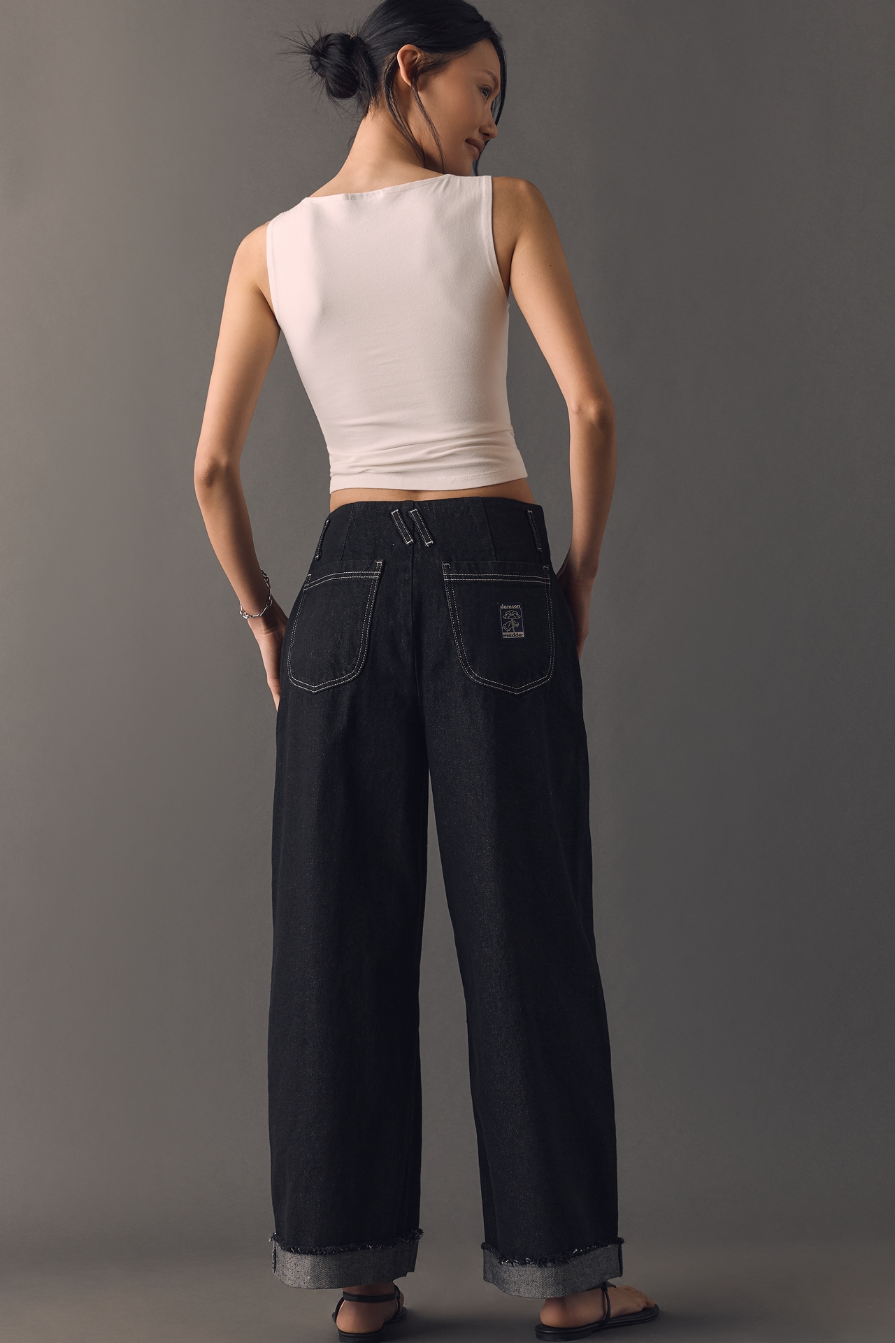 Damson Madder Pascal Wide-Leg Jeans