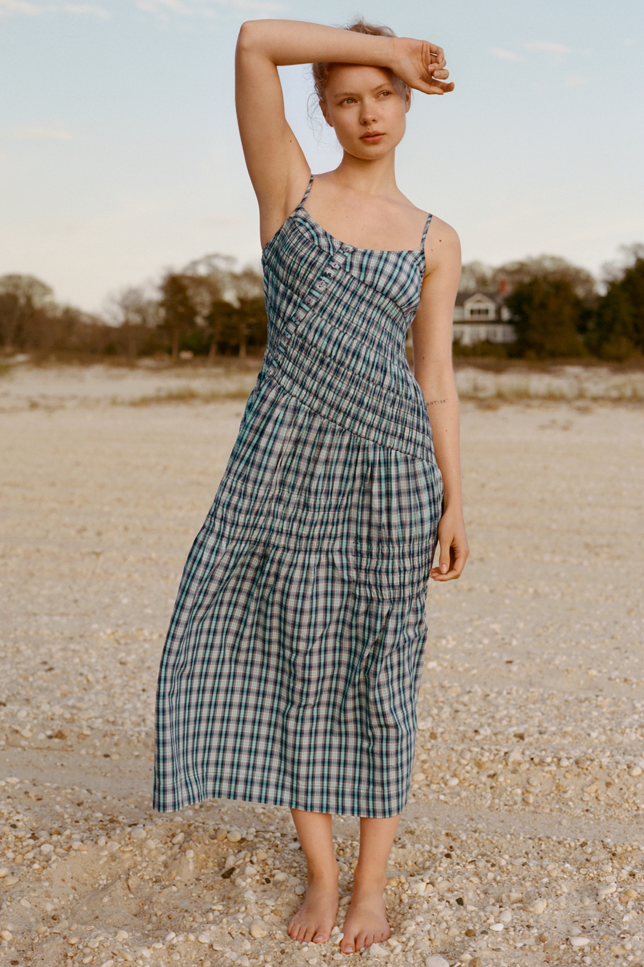 Damson Madder Lyra Midi Dress