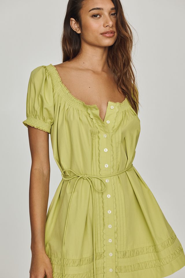 Damson Madder Jayne 100% Cotton Mini Dress #4
