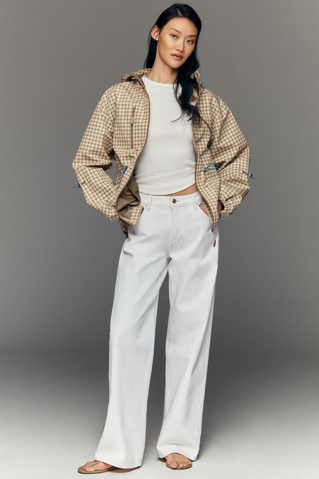 madder madder レースリネンジャケット　ロングコート　マダマダ Damson Madder Matilda Raincoat | Anthropologie