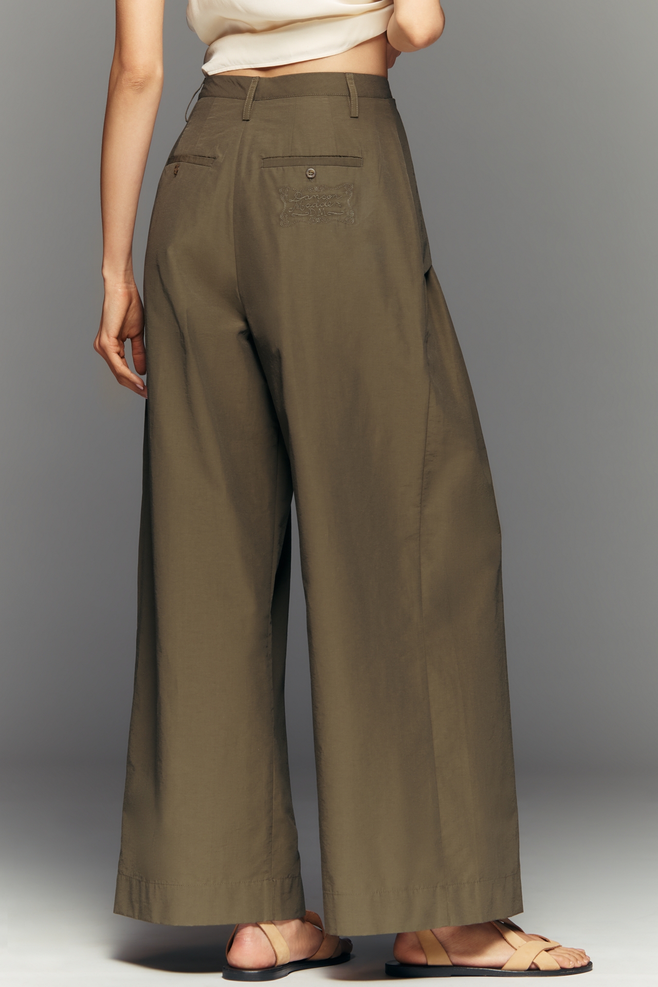 Damson Madder Fabia Belted Trousers