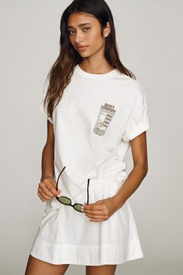 Damson Madder Quiet Company Cotton Tee