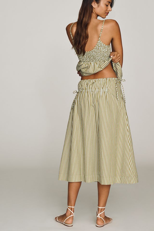 Damson Madder Caspia Cotton Midi Skirt #3