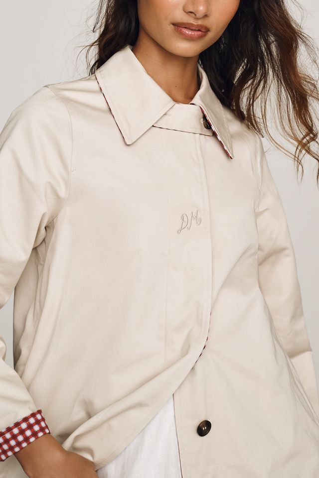 Damson Madder Mercedes Cotton Reversible Coat #1