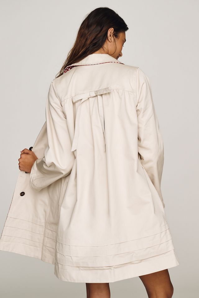Damson Madder Mercedes Cotton Reversible Coat #2