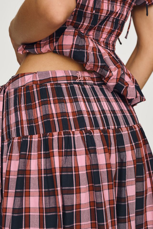 Damson Madder Josie 100% Cotton Midi Skirt #4