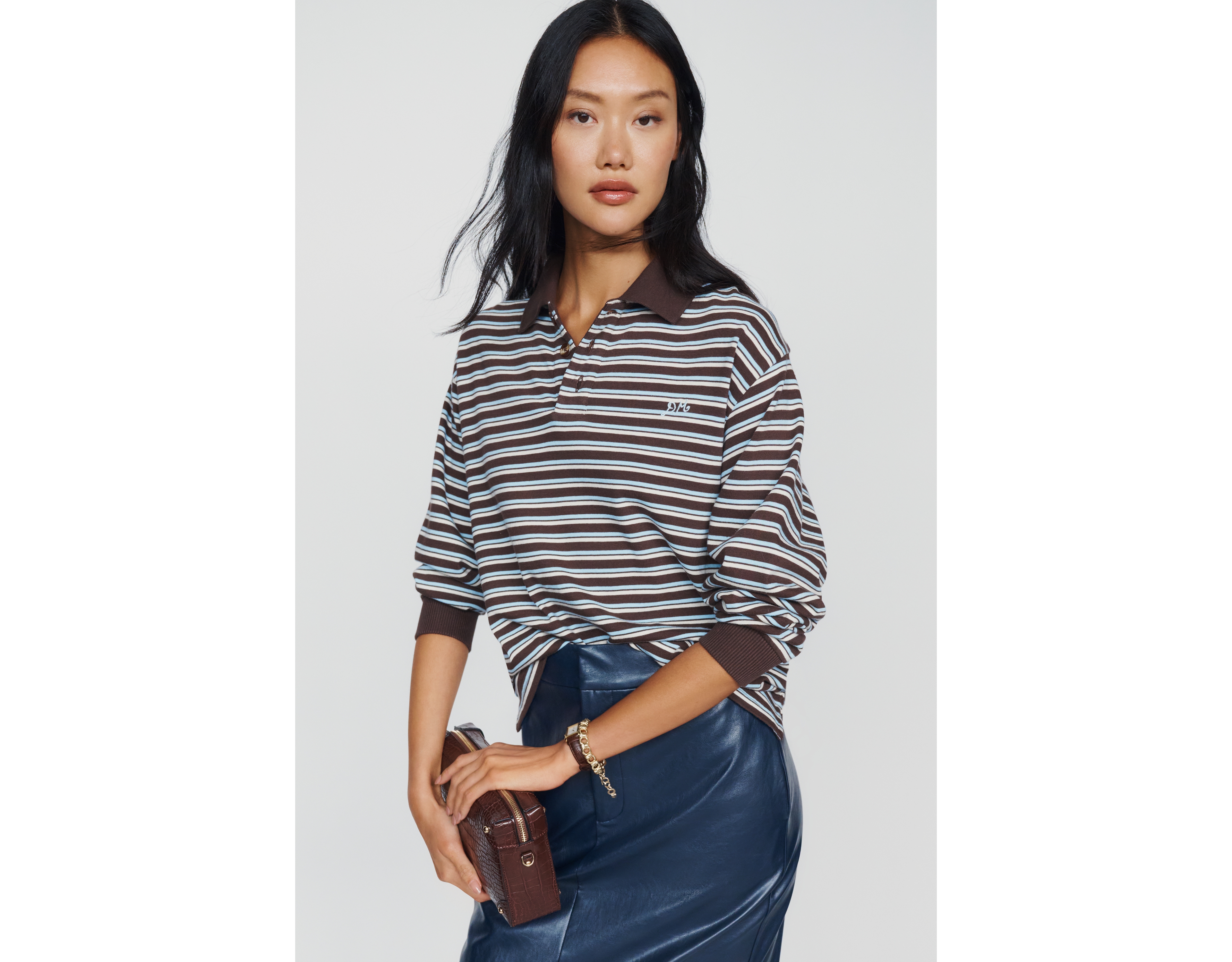 Damson Madder Remie Rugby Long Sleeve Shirt