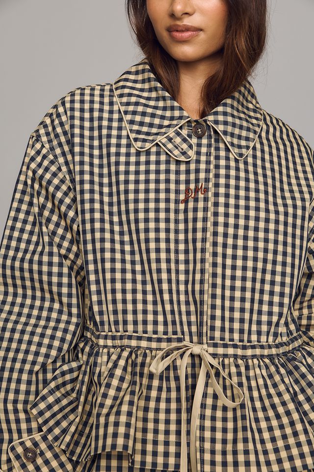 Damson Madder Myrtle Trench Coat #1