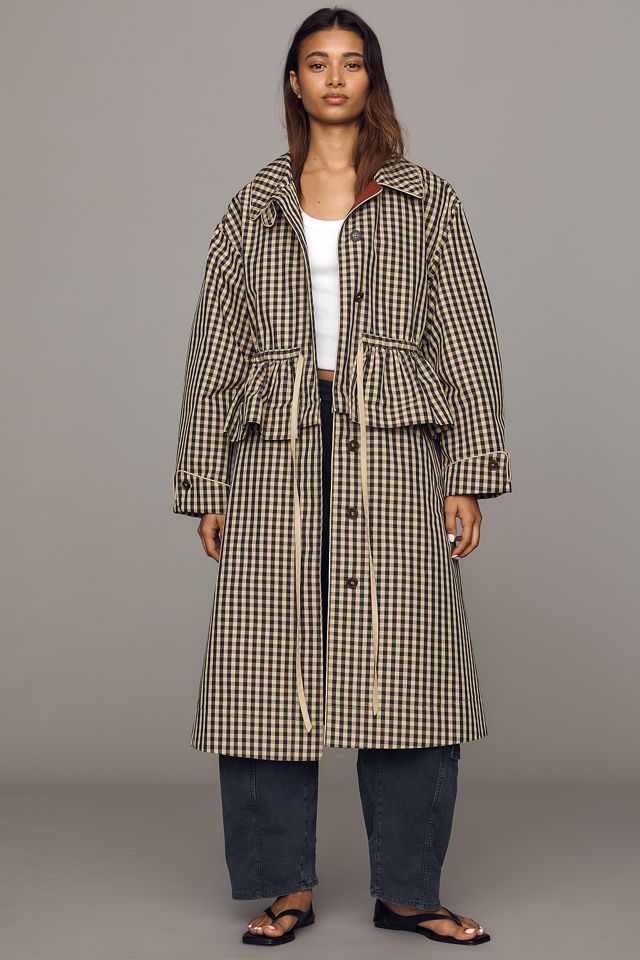 Damson Madder Myrtle Trench Coat #2