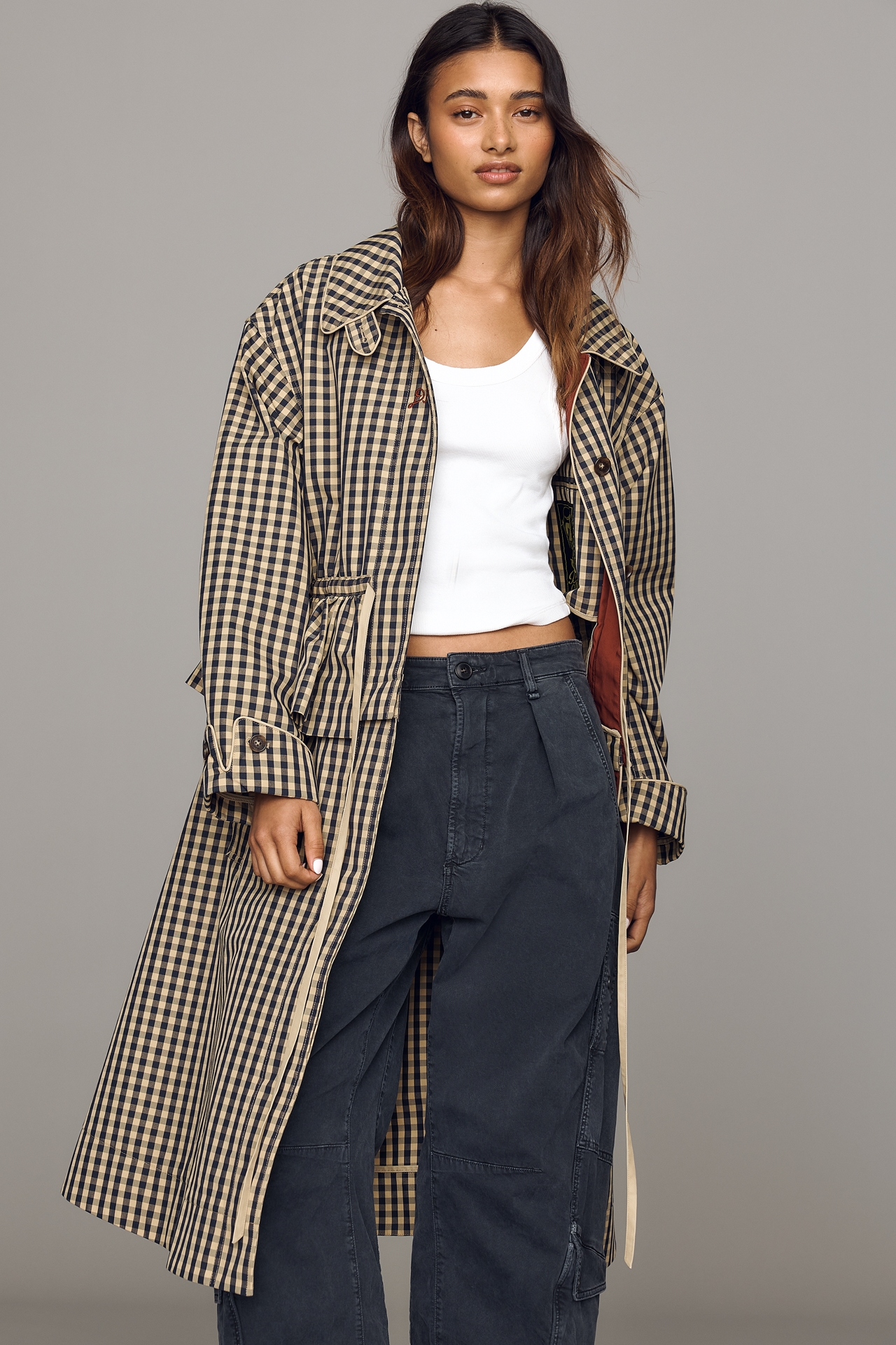 mireim Damson Madder Myrtle Trench Coat | The Summit