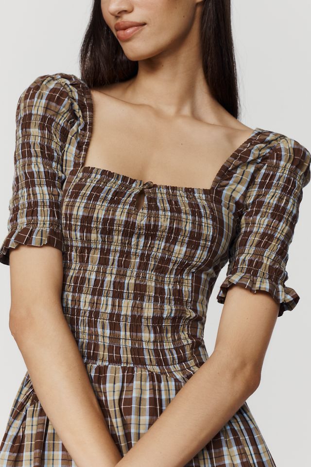 Damson Madder Emmy Shirred Midi Dress #3
