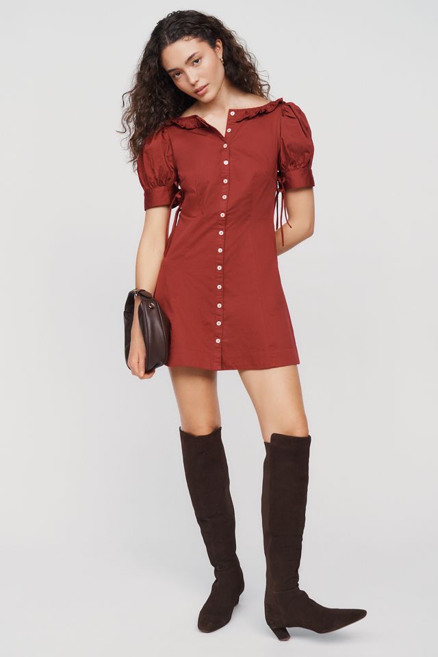 Damson Madder Anke 100% Cotton Mini Dress #3