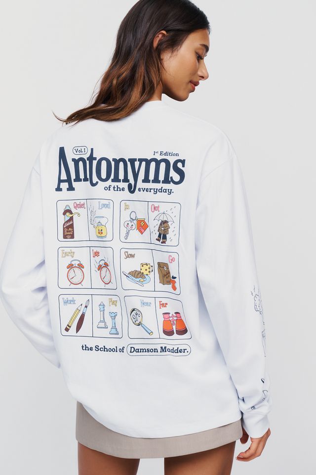 Damson Madder Antonym 100% Cotton Graphic Top #1