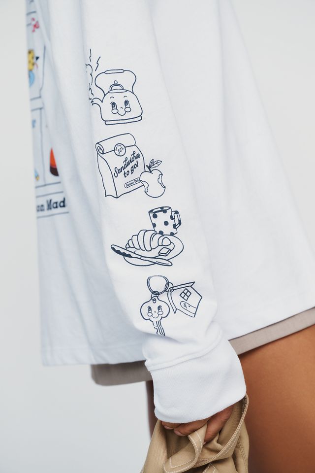 Damson Madder Antonym 100% Cotton Graphic Top #3
