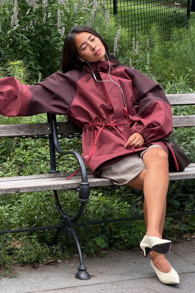 Damson Madder Liu Showerproof Raincoat #2
