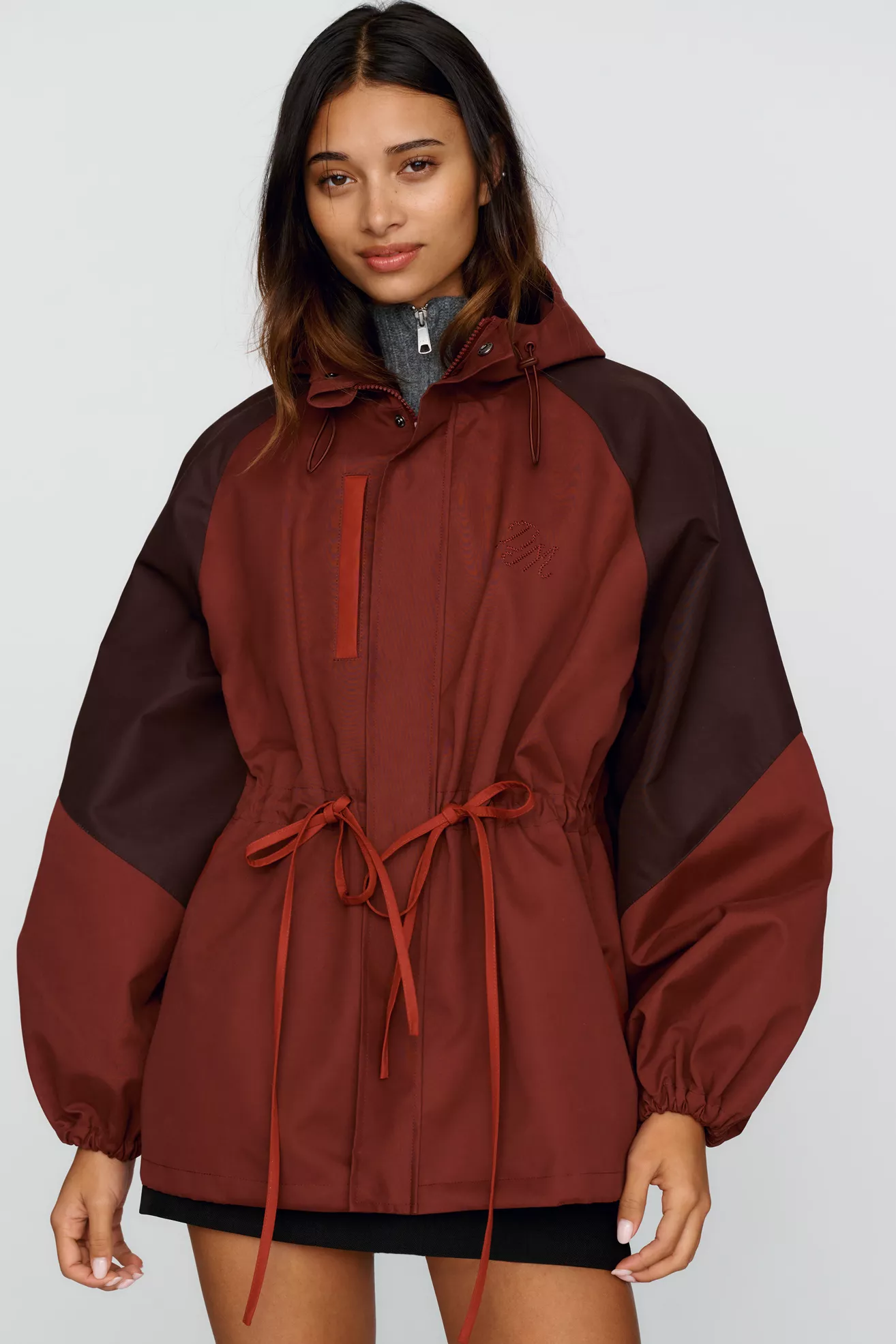 Damson Madder Liu Showerproof Raincoat