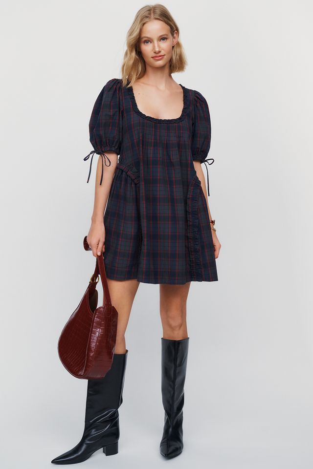 Damson Madder Meri 100% Cotton Mini Dress #3