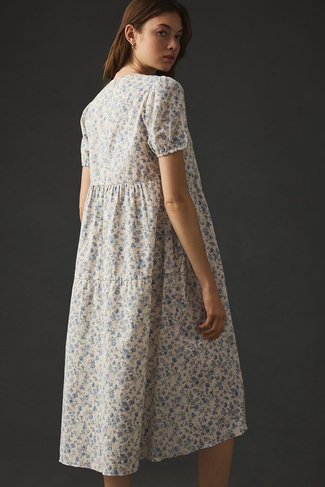Denimist Tiered Midi Dress #1