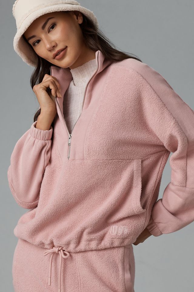 UGG Elana Mixed HalfZip Pullover Anthropologie