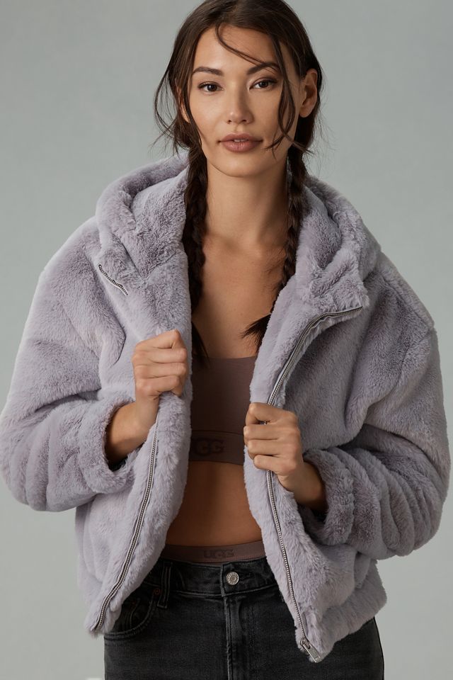 Ugg W Mandy Faux Fur Hoodie II