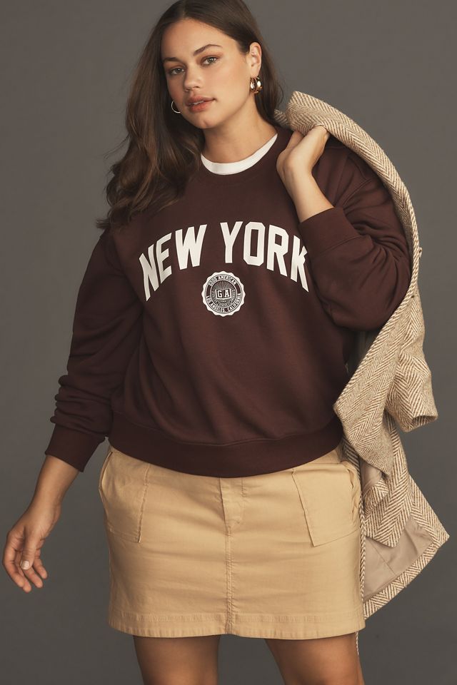Good American New York Graphic Sweatshirt #5