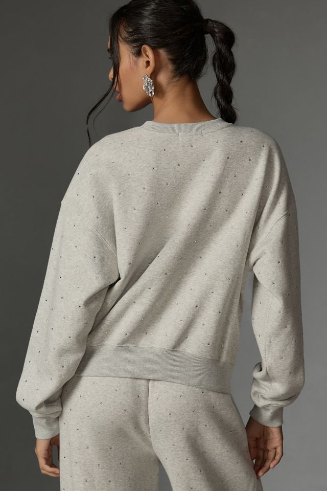 Good American Crystal Crewneck Sweatshirt #2