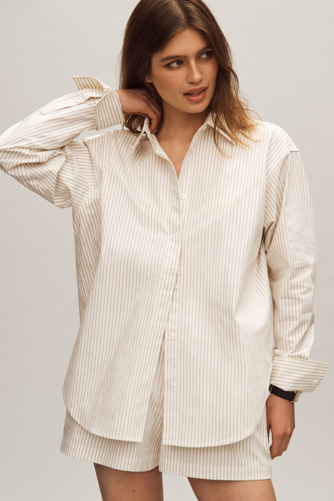 Good American Poplin Buttondown Shirt