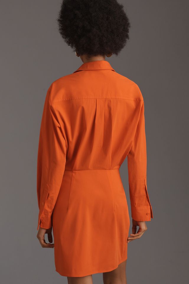 Good American Poplin Mini Shirt Dress #1