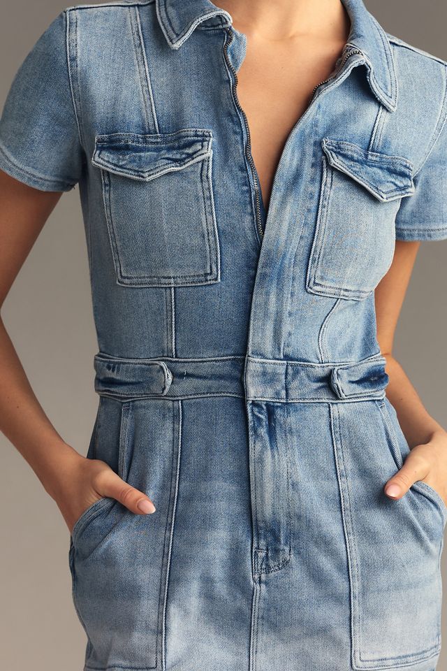 Good American Fit For Success Denim Mini Dress #2