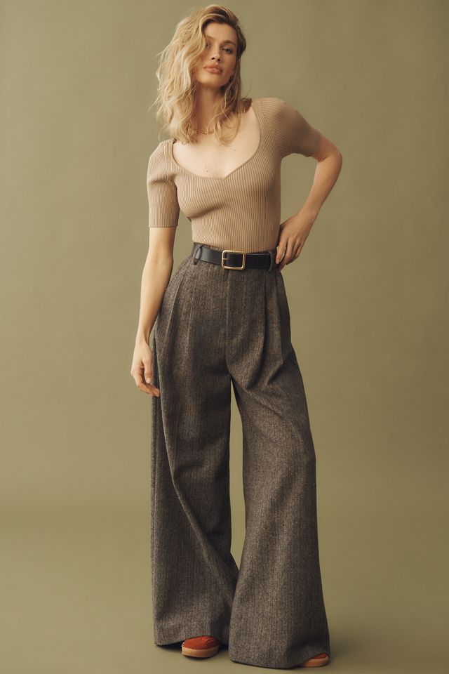 Good American Virgo Rib Short-Sleeve Top #2