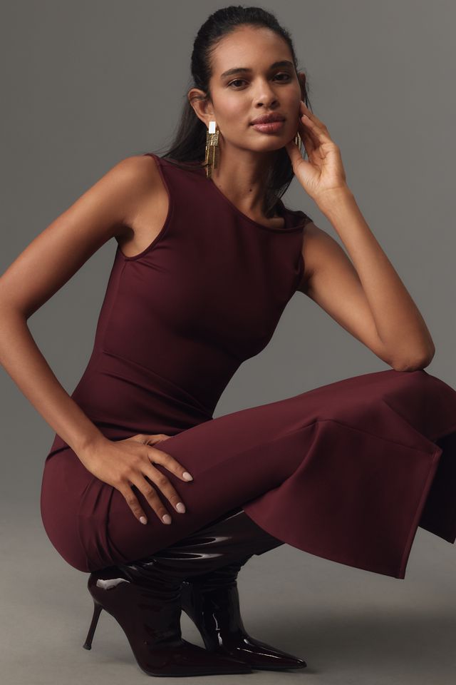 hacie maxi dress in avocado Carrie Gown Avocado | Halter Neck Maxi Dress