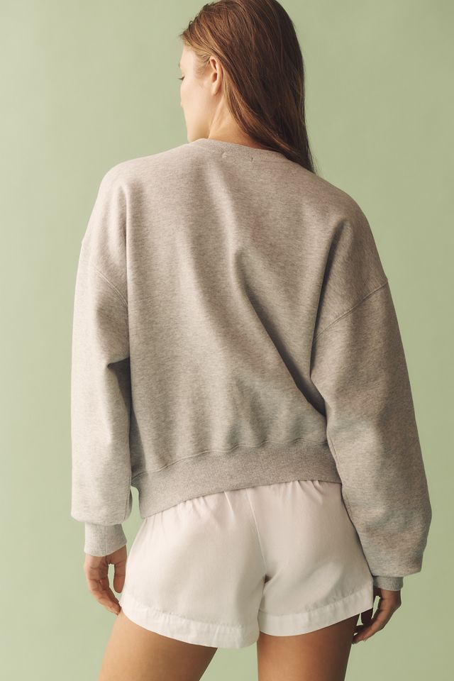 Good American x Anthropologie New York Graphic Crew-Neck Sweatshirt #1