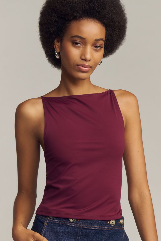 Good American Weightless Scuba Tank Top #1
