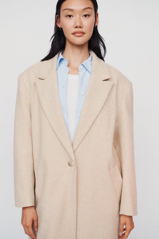 By Anthropologie Tailored Longline Coat #1