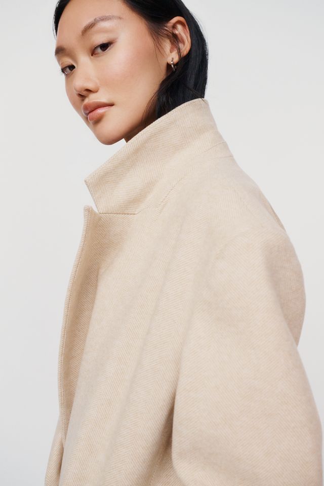 By Anthropologie Tailored Longline Coat #3
